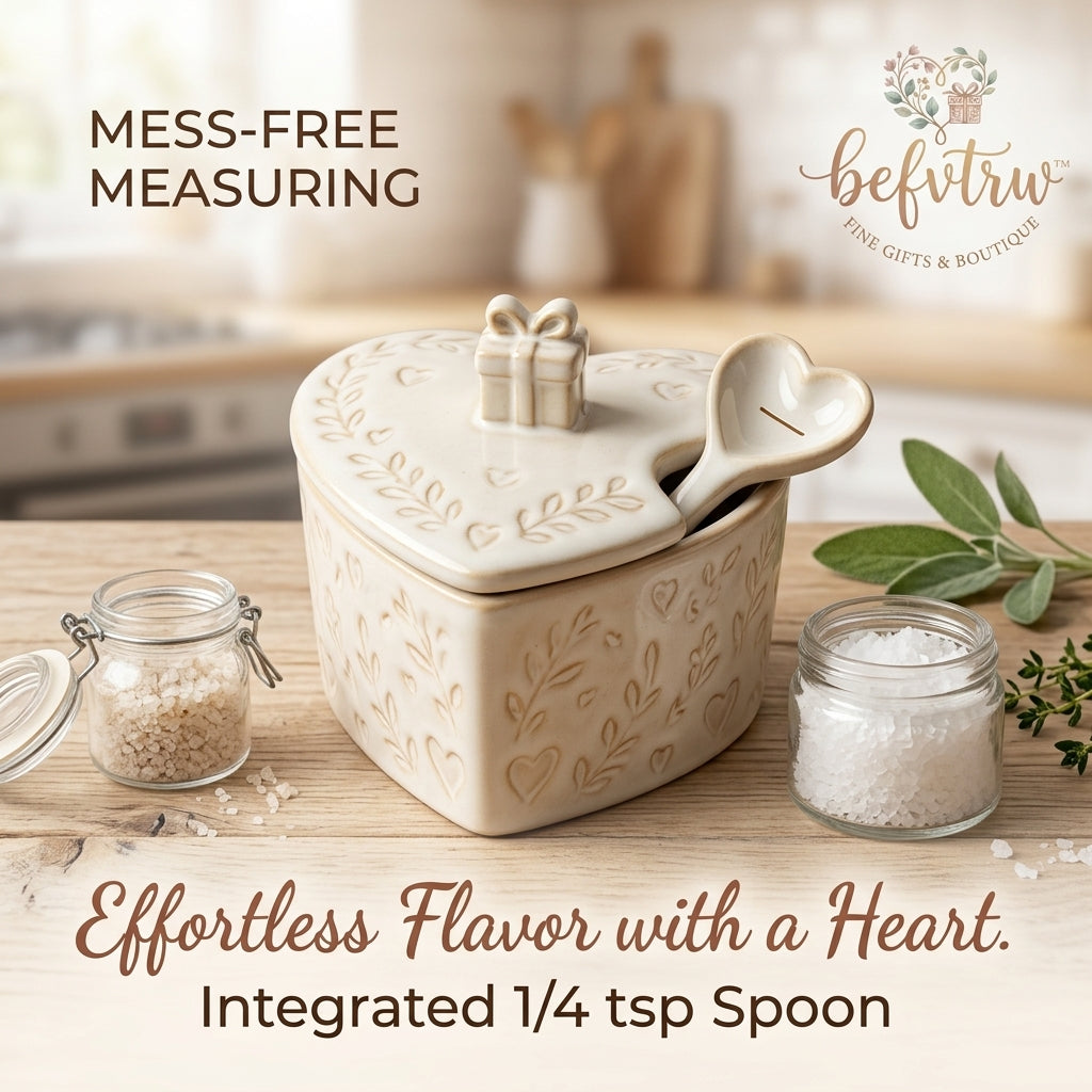 Befvtrw™ Ceramic Salt Cellar