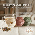 Befvtrw™ Blooming Steep Pods Tea Infuser Set